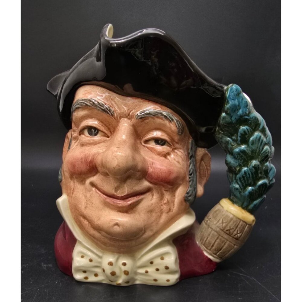 Large Vintage Royal Doulton Character Jug Mine Host Hand-Painted Ceramic VL4010